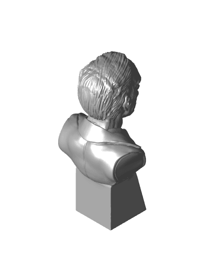 HP lovecraft bust 3d model