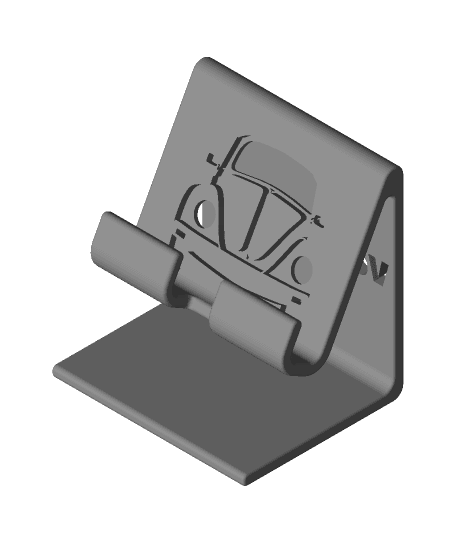 Phone Stand VW Beetle 3d model