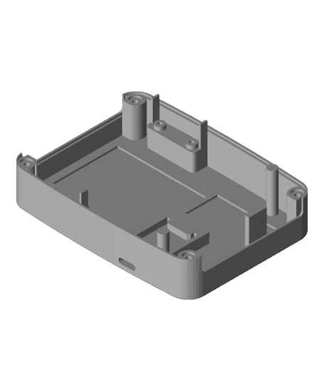 DSO Shell(DSO150) Oscilloscope battery extended bottom 3d model