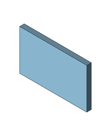 Wide Build Tray 3d model