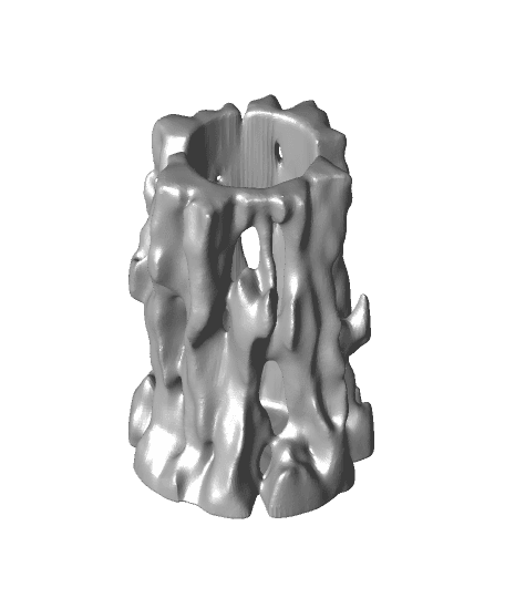 Serac Vase 120mm 3d model