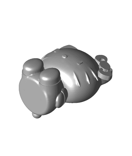 hello kitty stove knob 3d model