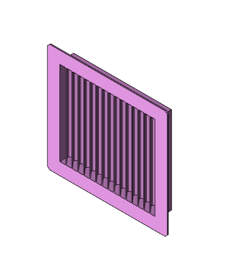 Door vent 3d model