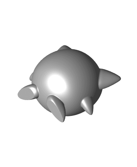 Jigglypuff Pokemon - Multipart 3d model