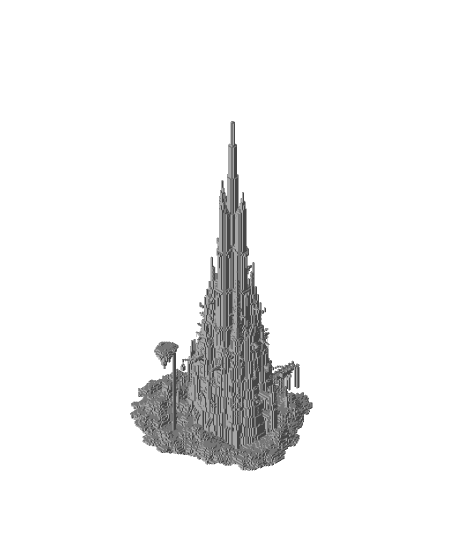 Minecraft Tower of Ominousness 3d model