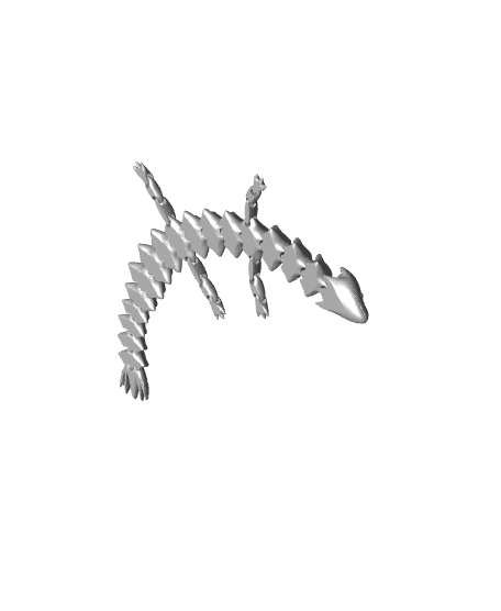 Flexi Dragon V1.1.stl 3d model