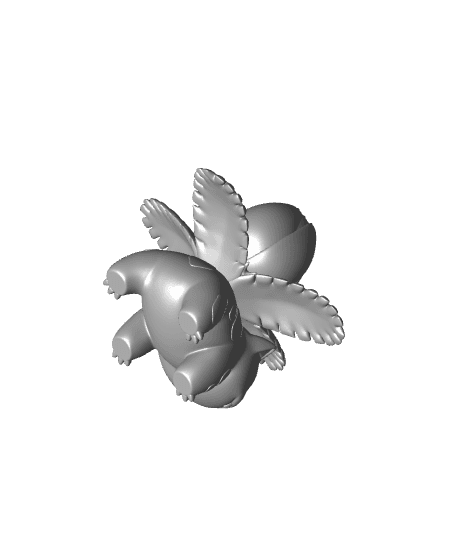 Pokemon Ivysaur #2 - Optimized for 3D Printing 3d model