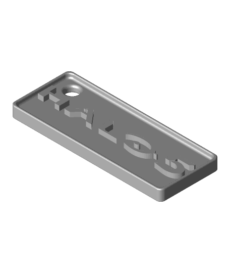 Halo 5 Key fob 3d model