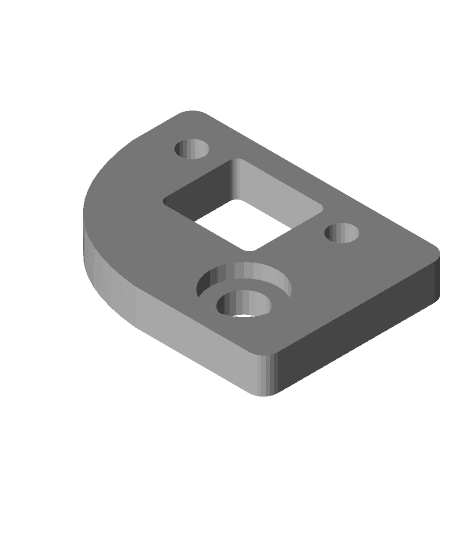 Sculpfun S6(S9) Endstop Bracket 3d model