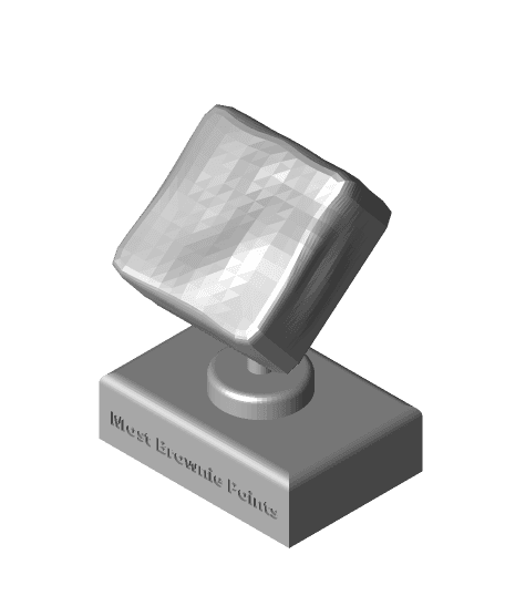 Brownie Trophy 3d model