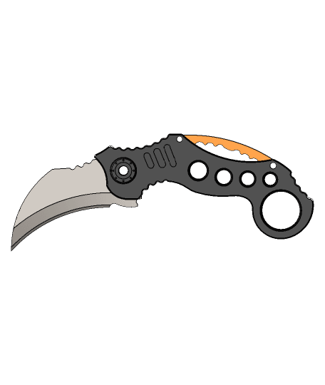 Karambit 3 3d model