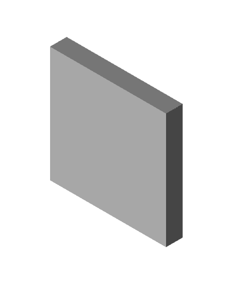 Dead Simple Deep Paint Tray  3d model