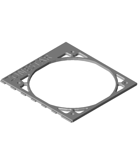 Zonestar P802QR2 Large Motherboard Enclosure for 120mm Fan 3d model