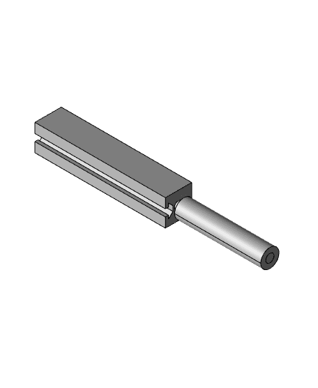 MakerBeam Printing One Side.step 3d model