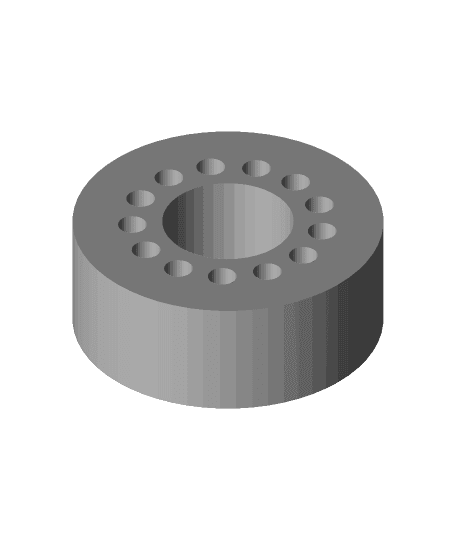 Nixie IN-16 socket base 3d model