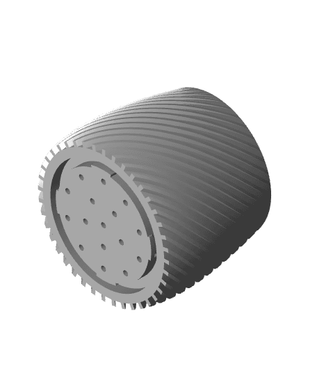 Spiral Planter 3d model