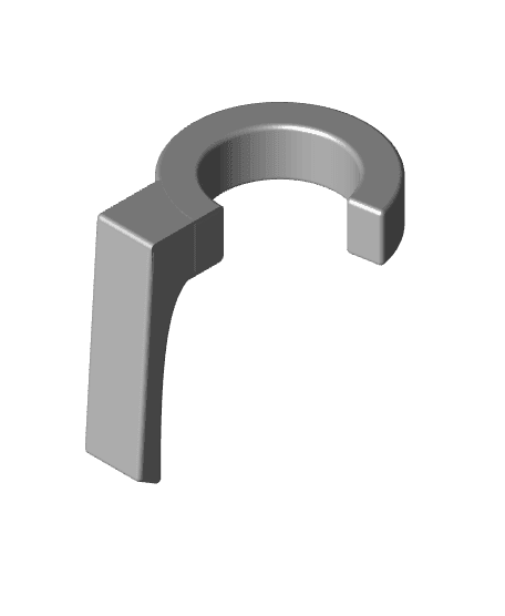 Closet Backpack Hook.stl 3d model