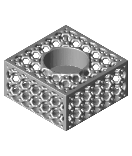 Kelvin Tealight Holder 3d model