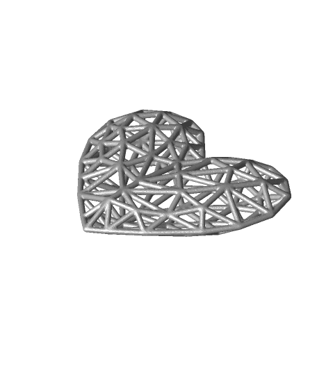 delunary heart.stl 3d model