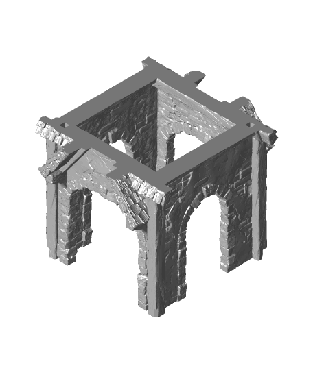 Gatehouse - Gate Bridge 3d model