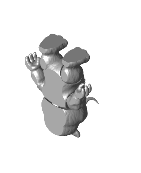 Venom Bear flexi .stl 3d model