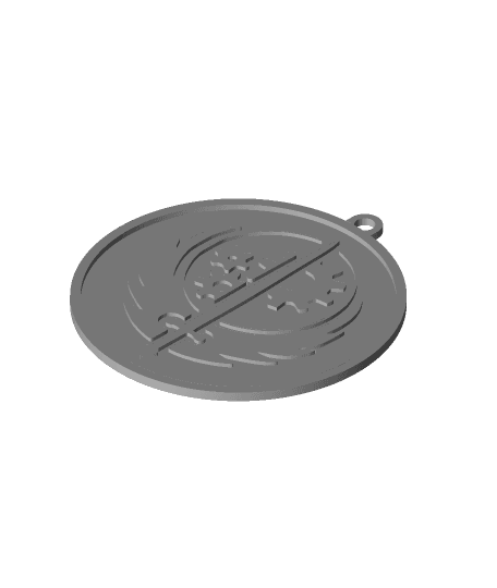 Brotherhood of Steel Ornament 3d model