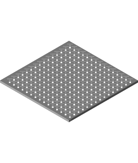 Coaster Diamond Cut 3d model