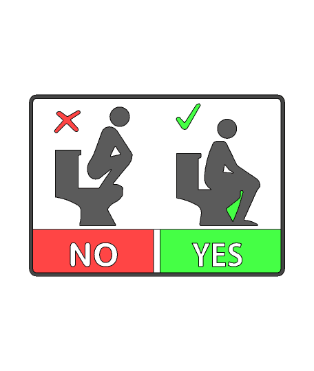 Toilet Sign Board  3d model