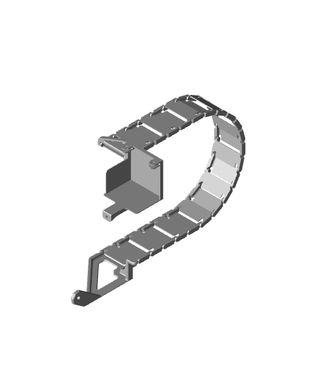 Creality CR-10S Pro Cable Chain 3d model