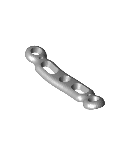 Clavicle Mid Shaft Bone Plate.stl 3d model