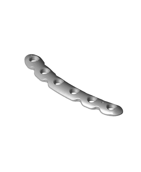 Orthopaedic Clavicle Plate.stl 3d model