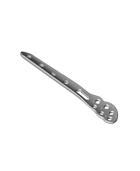 Orthopaedic Distal fibla locking plate.stl 3d model