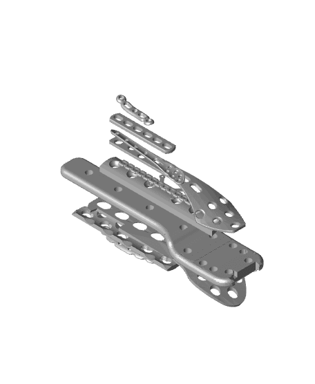 orthopaedic Plate Set.stl 3d model