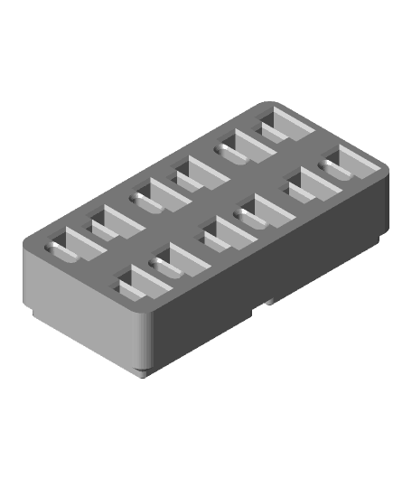 gridfinity usb holder 3d model