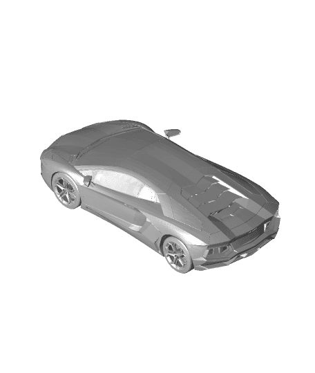 lamborgini aventador 3d model