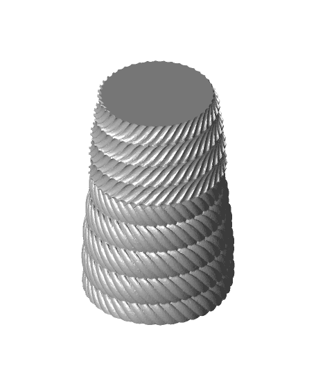 Transforming Rope Vase aka The Carla Vase 3d model