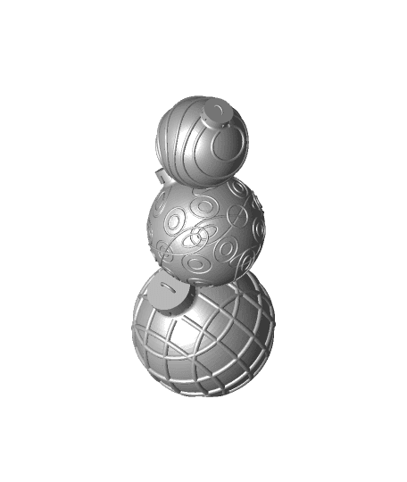 Stacked ornaments v2 v1.stl 3d model