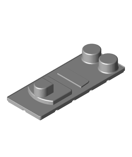 Gridfinity Ryobi One Heat Gun Holder 3d model