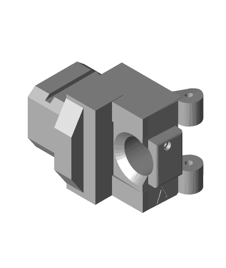 Bento box scorpion brace adapter 3d model