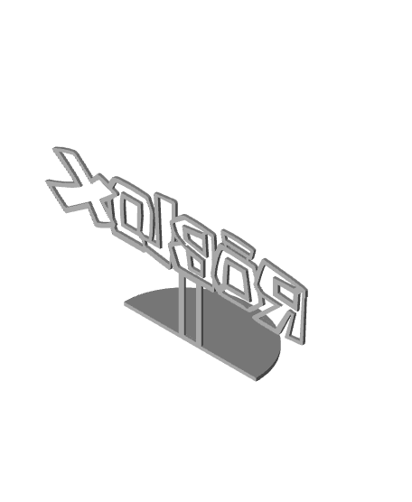 Roblox Logo 3d model