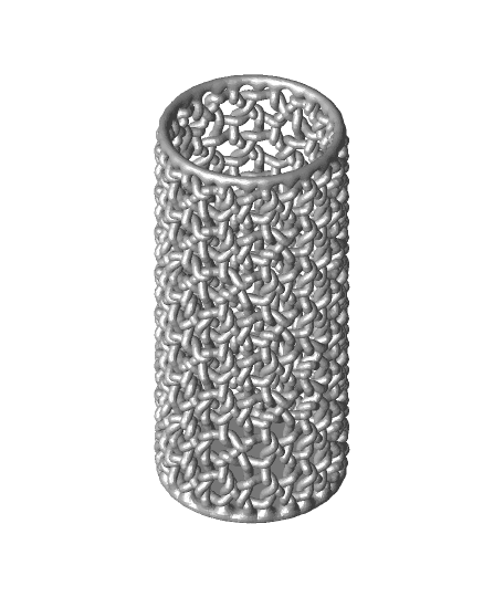 Tangle Weave Vase (Large) 3d model