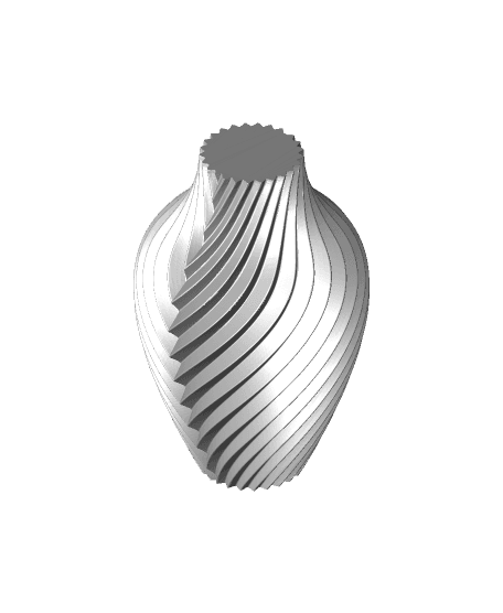 Chromatic Split Vase 3d model