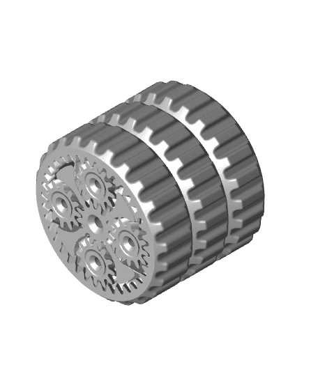 The Impossible Planetary Gear Fidget 3d model