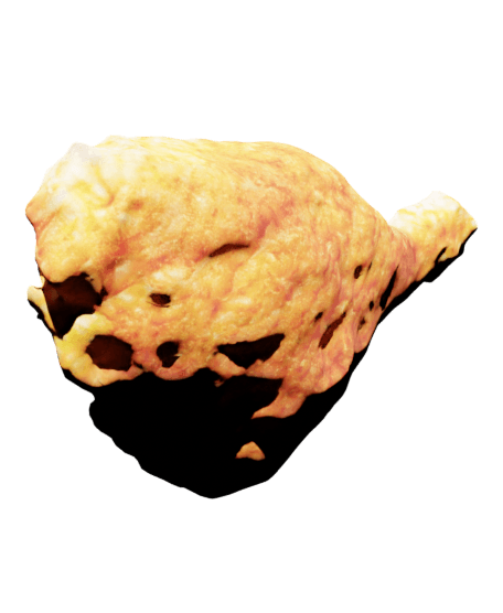 Fried Chicken Drumstick 3d model