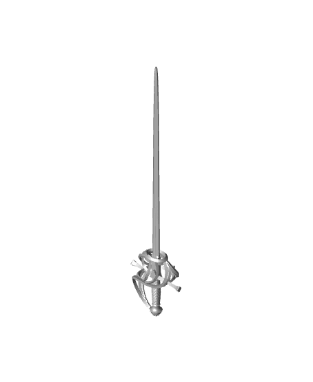 Rapier - Full Size Weapon 3d model