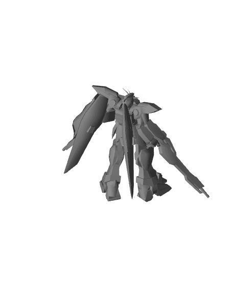 XXXG-00W0 Wing Gundam Zero-2 3d model