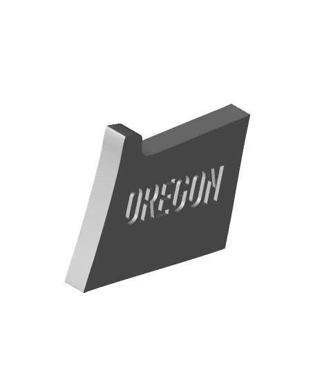 Merica Fridge Magnets - MMU version - OREGON 3d model