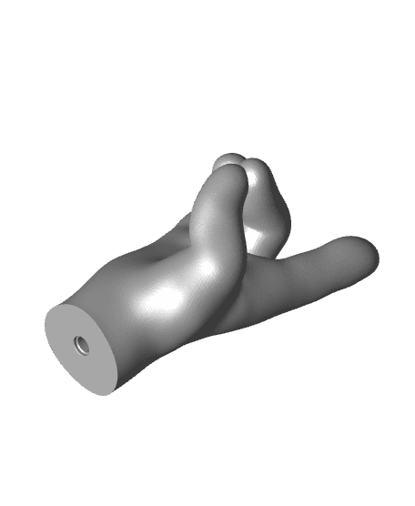 TEACHER'S HAND - QUIET COYOTE 3d model