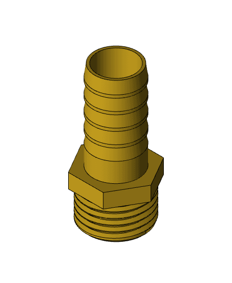 PVC NOZZLE part B.SLDPRT 3d model