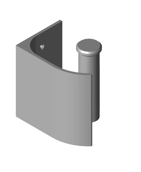 Toilet Paper Holder 3d model